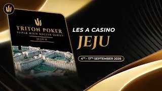 Thumbnail: 🔱 Triton Poker Series Jeju II 2026 - Official Trailer