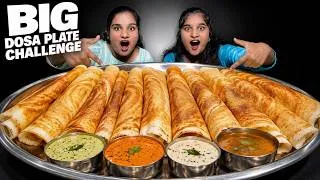 Thumbnail: BIG DOSA PLATE CHALLENGE | Sister Gets Hilarious Punishment 😂