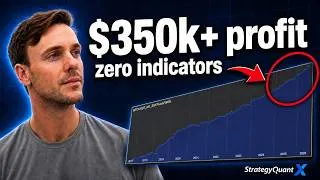 Thumbnail: This BTCUSD Strategy Made $350k (zero indicators)