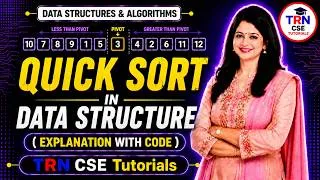 Thumbnail: Quick Sort in Data Structure | Sorting Algorithm | DSA Full Course | Example 1