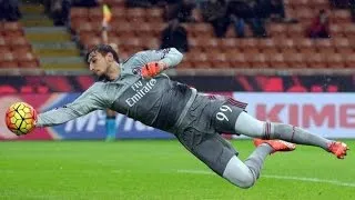 Thumbnail: Gianluigi Donnarumma vs Roma - Ac Milan vs Roma (1-1) Seria A 2015-2016