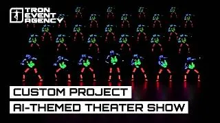 Thumbnail: Our Special Tron Project: AI-Themed Theater Show