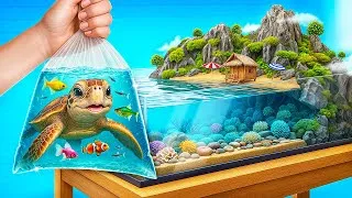 Thumbnail: We Built an Aquarium for Fish and a Turtle