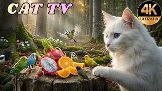 Thumbnail: 🐱 Relaxing Bird Watching for Cats | Real Nature Sounds 🐦 4 Hours