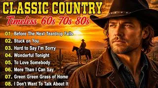 Thumbnail: Before The Next Teardrop Falls, Stuck On You 🔥 Classic Country Music Timeless 60s 70s 80s
