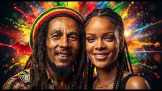 Thumbnail: Bob Marley × Rihanna 🌴 Sweet Soul ( Reggae Pop Fusion 2026 )