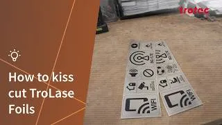 Thumbnail: How to: Kiss cutting TroLase Foils | Trotec Materials