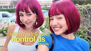 Thumbnail: we let our followers control our entire day