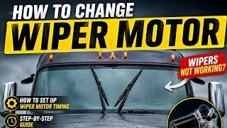Thumbnail: How To Change Wiper Motor | How To Set Up Wiper Motor Timing | Wipers Not Working 