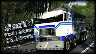 Thumbnail: Sadiki Twin Steer Dump Truck in American Truck Simulator