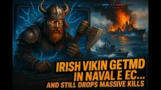Thumbnail: Irish Viking Gets Farmed in Naval EC… And Still Drops Massive Kills #warthundernaval #warthunder