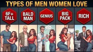 Thumbnail: 50 Types of Men Women Love 💔
