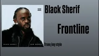 Thumbnail: Black Sherif - Frontline (truee_key style)
