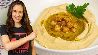 Thumbnail: How to Make the CREAMIEST Hummus EVER | Secret Tips You Won't Find Anywhere Else