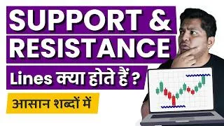 Thumbnail: What are Support and Resistance Lines? Support and Resistance Lines Kya Hote Hai?