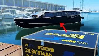 Thumbnail: The 30 kWh Upgrade of my Electric-Solar Boat in Spain - Wattcycle Batteries & Trimaran