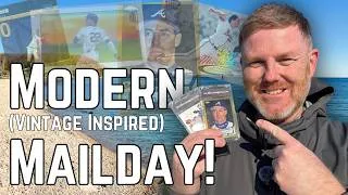 Thumbnail: Vintage Inspired Modern Card Mailday | Greg Maddux, Andruw Jones, & Juan Soto