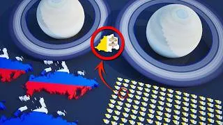 Thumbnail: How Many Countries Could Fit Inside Saturn?