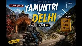 Thumbnail: Riding 12+ Hours from Yamunotri Dham to Delhi! 😱 (Part 4)