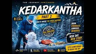 Thumbnail: Snow, Struggle & Stunning Views ❄️ | Kedarkantha part 2