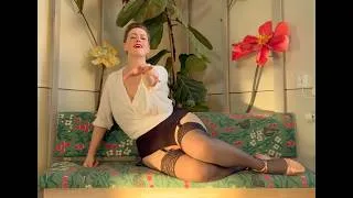 Thumbnail: Truly Evocative - Flower Power #shorts #burlesque #flowerspower #goldenhour
