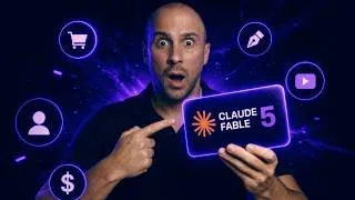 Thumbnail: Claude Fable 5: 5 INSANE Ways to Make Money (No experience)