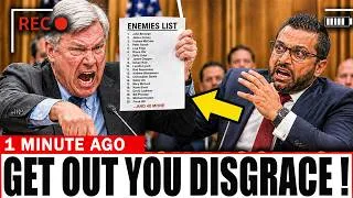 Thumbnail: Sen. Whitehouse TORCHES Kash Patel in 12 Minutes — Blows Apart 20 Names on the Secret 'Enemies List'