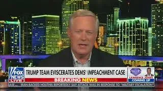 Thumbnail: Mark Meadows on Impeachment: Democrats Tried To Twist The Facts