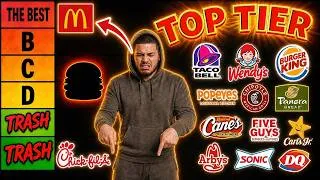Thumbnail: The Ultimate Fast Food Tier List (Hot Takes Included)