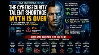 Thumbnail: SANS 2026 Workforce Report: The Cyber Talent Shortage Is Now a Skills Gap