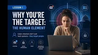 Thumbnail: Why You're the Target  The Human Element