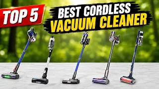 Thumbnail: Top 5 Best Cordless Vacuum Cleaners 2026 | Powerful Suction & Long Battery Life