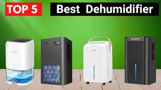 Thumbnail: Top 5 Best Dehumidifiers on Amazon | Powerful Moisture Removal, Quiet Operation & Smart Control