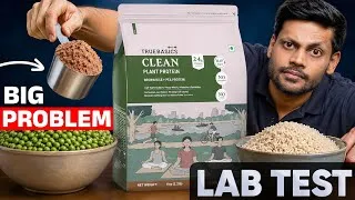 Thumbnail: We Put TRUEBASICS Plant Protein Through a BRUTAL Blind Lab Test! 🧪😳
