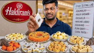 Thumbnail: 🚨 HALDIRAM'S Sweets EXPOSED? 😱 We Sent 7 Rakhi Sweets for Lab Testing! 🔬