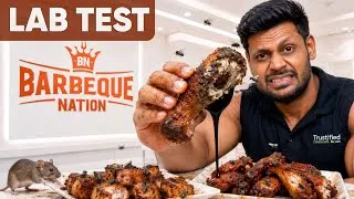 Thumbnail: Barbeque Nation Chicken FAILED Our Lab Test? 😳 45.5x Above FSSAI Limit!