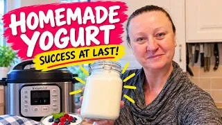 Thumbnail: FINALLY - making plant based yogurt at home