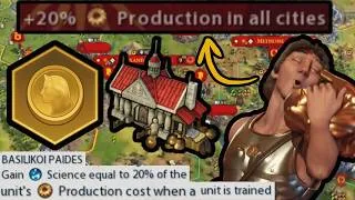 Thumbnail: MACEDON SIM HACK?!  | 2VS2 RANKED | Macedon Full Game VOD | Civ 6 Multiplayer