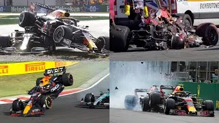Thumbnail: Every Max Verstappen Crash in F1