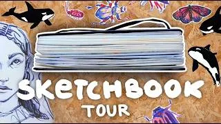 Thumbnail: ✷ SKETCHBOOK TOUR 10 ✷ 7 Months of Art !!!