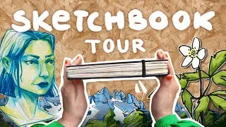 Thumbnail: ✷ SKETCHBOOK TOUR 15 ✷ Behind the Scenes, Struggles & sketches
