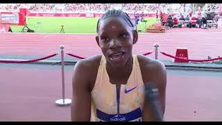 Thumbnail: Tina Clayton Talks Mishap After Running 10.85s to Win her Diamond League Race