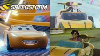 Thumbnail: Disney Speedstorm (PC) // Online Races S21 - (Cruz Ramirez, Bo Peep, Aladdin)