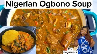 Thumbnail: How to cook Nigerian Ogbono Soup for beginners! Step by step