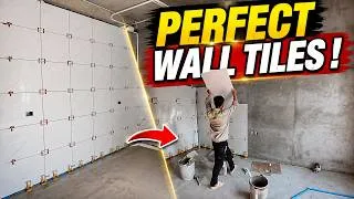 Thumbnail: Incredible Wall Transformation: Perfect Wall Tiling Timelapse