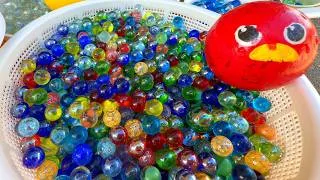 Thumbnail: Let's enjoy a marble run! ⭐A ball-rolling toy that makes a pleasant sound.