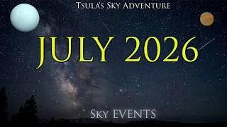 Thumbnail: Tsula's Sky Adventure | July 2026 Night Sky Guide