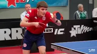 Thumbnail: Simon Gauzy vs Luka Mladenovic  German League 