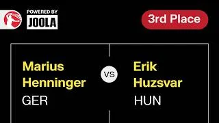 Thumbnail: 2026/08/25 HENNINGER (2269 TTR) vs HUZSVAR (2218 TTR) 3rd Place