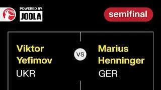 Thumbnail: 2026/08/25 YEFIMOV (2388 TTR) vs HENNINGER (2269 TTR) Semifinal